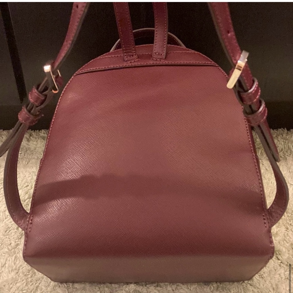 Kate Spade Burgundy Backpack - Picture 4 of 4